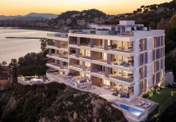 Apartment in Málaga / Este mit Meerblick