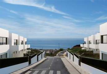 Neubau - Reihenhäuser in Rincón de la Victoria / Málaga  mit Meerblick