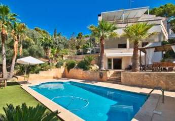 Gepflegte Villa in Costa d'en Blanes mit Meerblick