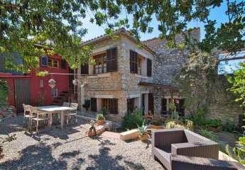 Landhaus über den Hügeln von Andratx mit idyllischem Panoramablick