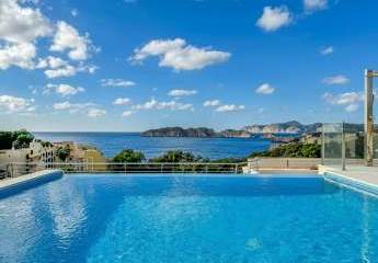 Exklusives Meerblick-Penthouse mit privatem Pool in Nova Santa Ponsa