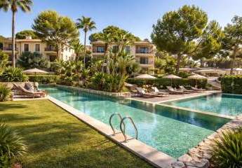 Exklusive Gartenwohnung mit großer Terrasse in privilegierter Lage von Camp de Mar