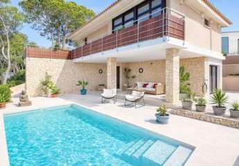 Mallorca pur: Exklusive Villa mit Pool, Teilmeerblick & Südwest-Terrasse in Costa de la Calma