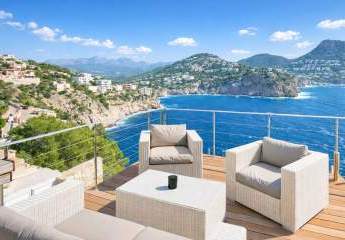Wo das Mittelmeer beginnt – exklusives Penthouse auf La Mola - Port d'Andratx - Mallorca