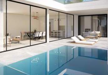 Projektierte Neubauvilla in Costa d'en Blanes