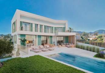 Projektierte Neubau-Villa in Calvia