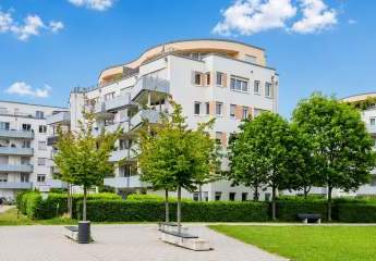 Bogenhausener Höfe: Moderne & perfekt aufgeteilte WG-Wohnung mit hoher Rendite und Fernblick