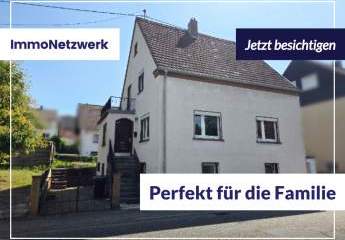 Einfamilienhaus mit Garage und Garten in zentraler Lage von Breitenbach