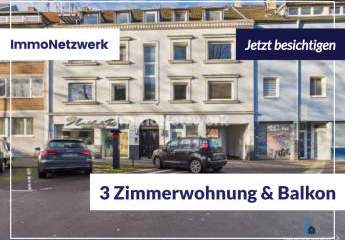 TOP***schicke 3 Zimmerwohnung &Balkon in sehr zentraler Innenstadtlage***NEU