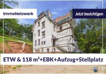 **außergewöhnliche, sanierte Jugendstilwohnung mit Aufzug & Stellplatz in historischer Villa**