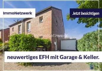 TOPLAGE***vollunterkellerte DHH mit Garage & toller Wohnlage***NEU