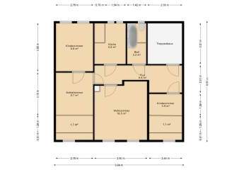 *** 3-Raum Wohnung mit Garage und Gartennutzung
