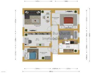 *** günstige 4-Raum Wohnung in Gehren