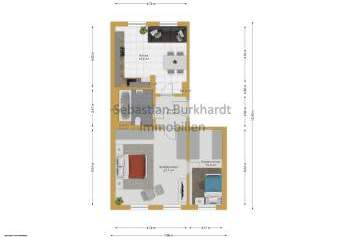 Attraktive 2-Raum-Wohnung nahe Fachhochschule Erfurt – ideal für Kapitalanleger
