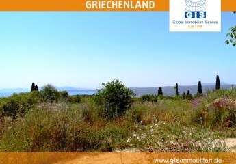 +++ GRIECHENLAND – SÜDWEST - PELOPONNES - BAUGRUNDSTÜCK: TOP-PREIS! Mit tollem Meerblick +++