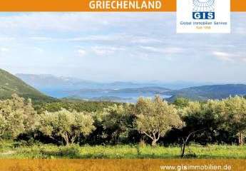 +++ GRIECHENLAND - LEFKADA - BAUGRUNDSTÜCK: In schöner Natur gelegen mit traumhaften Blick +++