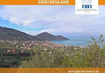 +++ GRUNDSTÜCK - GRIECHENLAND - OST-PELOPONNES: Fantastische Lage, unverbaubarer Blick bei Tyros +++