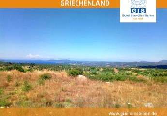 +++ GRIECHENLAND - SÜD-WEST-PELOPONNES: Bezauberndes Traumgrundstück mit Panoramablick  +++