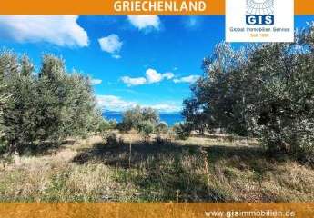 +++ GRUNDSTÜCK - GRIECHENLAND - OST-PELOPONNES: Super gelegen mit unverbaubarem Meerblick +++