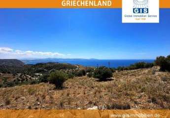 +++ Griechenland – Südkreta: Exzellent gelegenes Baugrundstück mit tollem Meerblick +++
