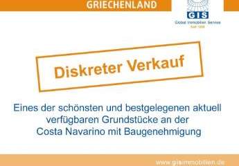 +++ Griechenland: Traumgrundstück Peloponnes – Juwel an Costa Navarino, Baugenehmigung +++