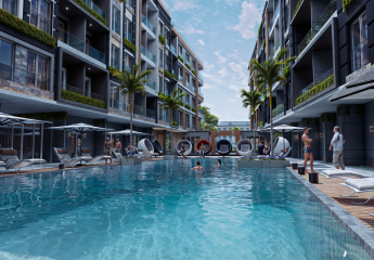 1-Schlafzimmer-Wohnung mit Poolblick in Al Kawthar, Hurghada | 50 m² | Moderne Kapitalanlage & Ferienimmobilie