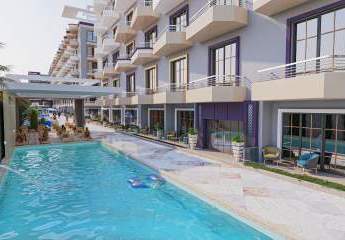 Bezugsfertige 1-Zimmer-Wohnung mit Meerblick in Hurghada | 56 m² | Erdgeschoss | Privater Strand