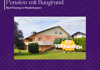 Gemütliche Pension mit Eigenheim & Baugrund