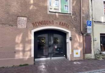 Schmuckes Ladengeschäft in der Wasserburger Altstadt