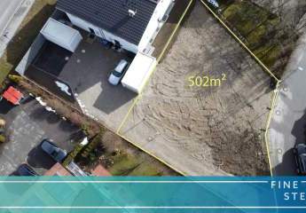 Baugrundstück mit bereits erbrachten Bauleistungen für den Bau eines Einfamilienhauses