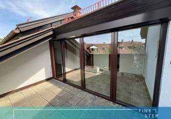 Bezugsfrei: Dachgeschosswohnung mit 2 herrlichen Dachterrassen in Taufkirchen
