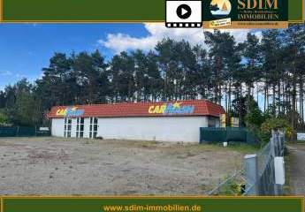 Waschstrasse in bester Lage in Cottbus mit grossen Platz für Autohandel usw.