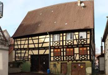 Historisches Fachwerkhaus im Herzen von Scheer – Baujahr 1750 – Denkmalschutz § 2 –