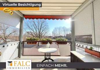 Extravagante Wohnung mit exklusivem Bad und Balkon sowie privatem Stellplatz und Einbauküche