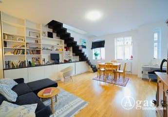 2 Zi. Maisonette Wohnung mit großer Terrasse im ruhigen Hinterhaus in Berlin Prenzlauer Berg