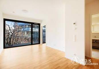 Ruhige 2 Zimmer Wohnung ca. 42m2, EBK,
Fußbodenheizung und Balkon mit Gartenblick in
Berlin-Mitte
