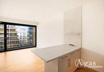 Ruhige 2 Zimmer Wohnung ca. 49m², EBK, Fußbodenheizung und Balkon mit Gartenblick in Berlin-Mitte!