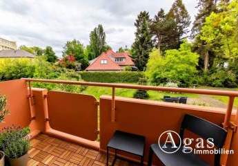 Ruhige freie 1-Zimmer-Wohnung mit Balkon in Wilmersdorf zum Verkauf