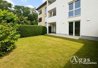 Wohnen am Straussee - Schöne 2-Zimmer-Erdgeschosswohnung mit Terrasse und Garten in Strausberg