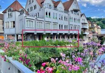 Gewerbeeinheit / Ladenlokal mit Terrasse – zentrale Lage in Calw