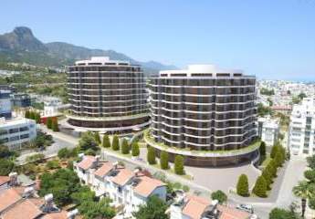 4-Zimmer-Wohnung mit Meerblick in Nordzypern/Kyrenia zu verkaufen
