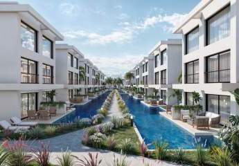 Poolblick 2-Schlafzimmer-Wohnung zum Verkauf in Nordzypern Iskele