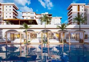 Meerblick 2-Schlafzimmer-Penthouse zum Verkauf in Iskele Long Beach