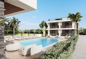 Meer- und Bergblick 3-Schlafzimmer-Apartment in Nordzypern / Boğaz zu verkaufen