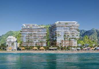 Strandnahe 1-Schlafzimmer-Wohnung zum Verkauf in Kvariati, Georgien