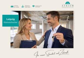 Nachhaltige Neubau-Gewerbeeinheit in Leipzig-Kleinzschocher – 2 Etagen + Stellplätze