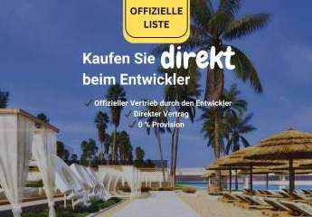 Private Beach-Sea View-1 Bedroom -Directly from Developer