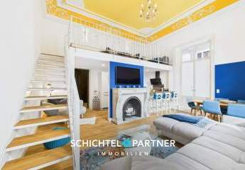 Vegesack | Einmalige Altbauwohnung in der Villa Fritze im Toscana-Stil