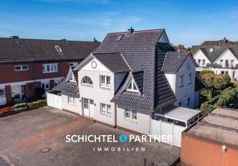 Leeste | Moderne Maisonette-Wohnung mit Balkon und Stellplatz