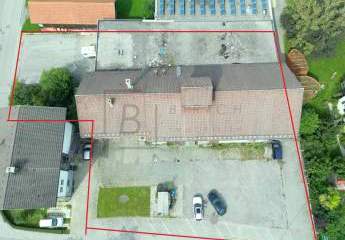 Produktions- Lagerhalle 3300m² auf 2225m² Grundstück, angrenzend an die Autobahn A7 nähe Kempten